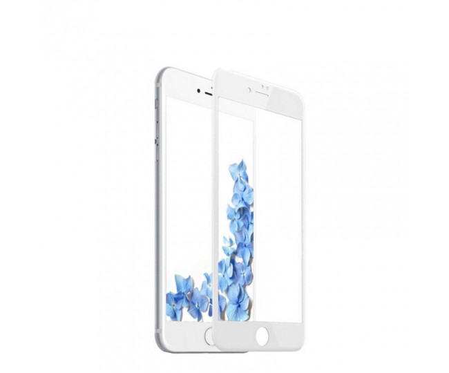 Захисне скло Baseus 3D Silk Screen для iPhone 7 White